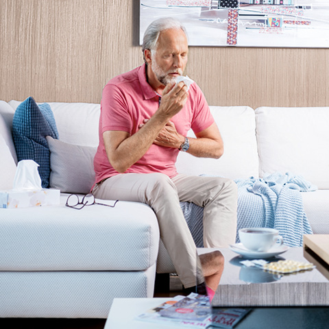 VS Virus Grippe Erkaeltung